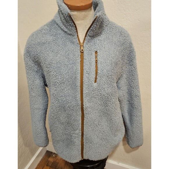 Girlfriend Collective Ice Recycled Full-zip FleeceSize S - Picture 3 of 9